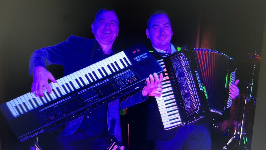 pbs showband keyboard and accordeon