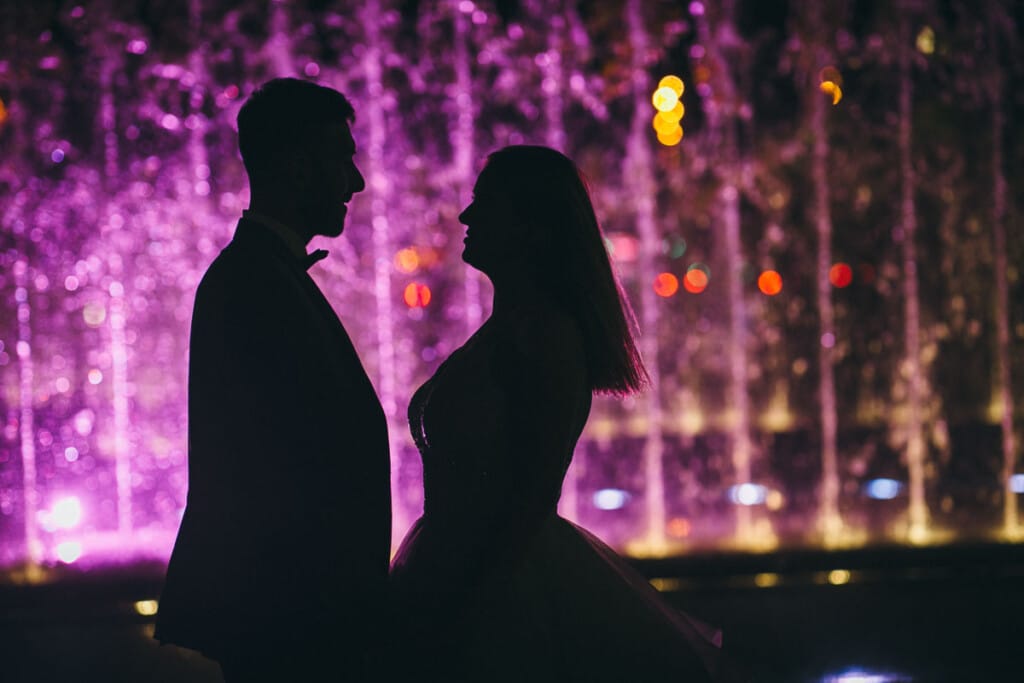 goran pits night photo newlyweds