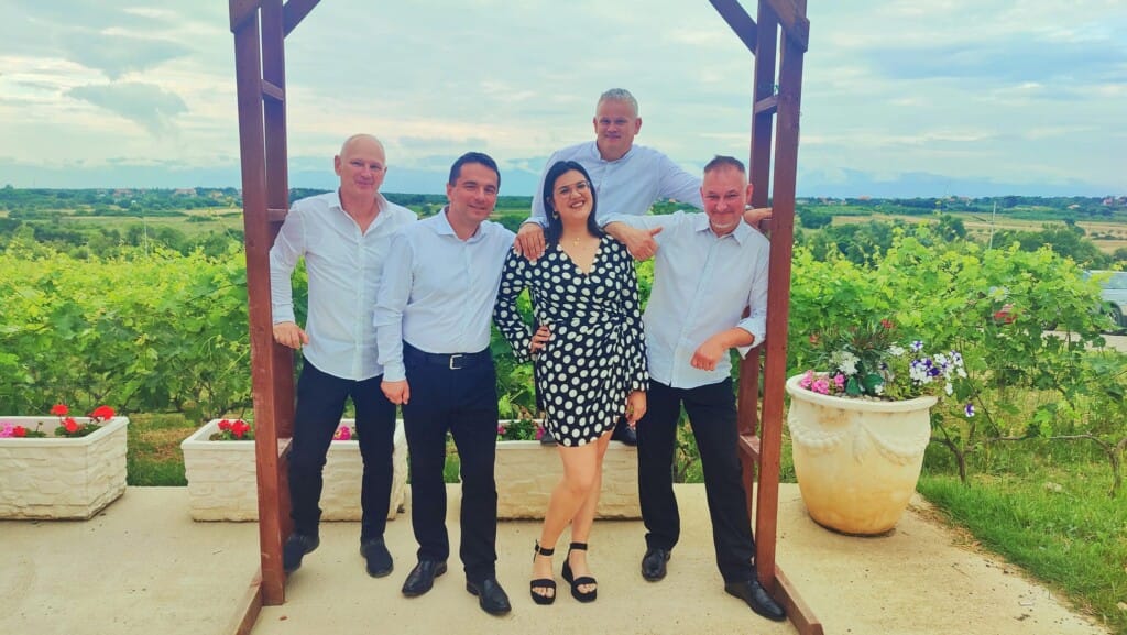 wedding band grande photoshoot